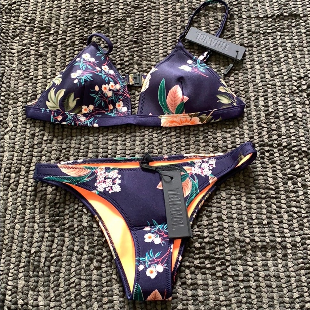 Triangl bathing suit.